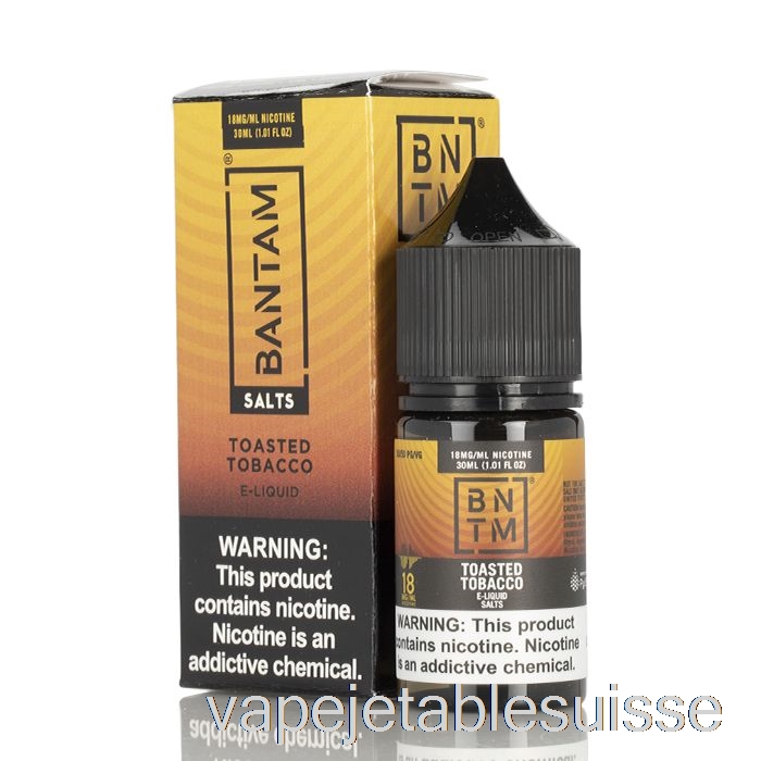 Vape Suisse Sels De Tabac Grillés - Bantam Vape - 30ml 18mg